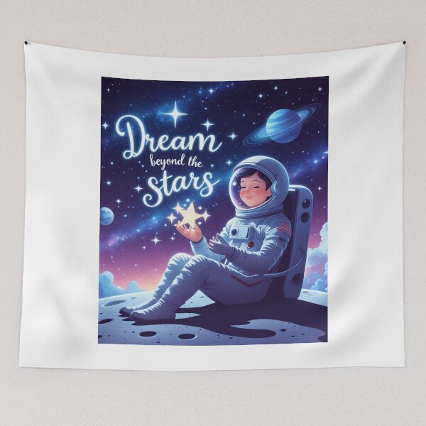 Item preview, Astronaut Dreamer – Beyond the Stars designed and sold by FusionArtStyle.