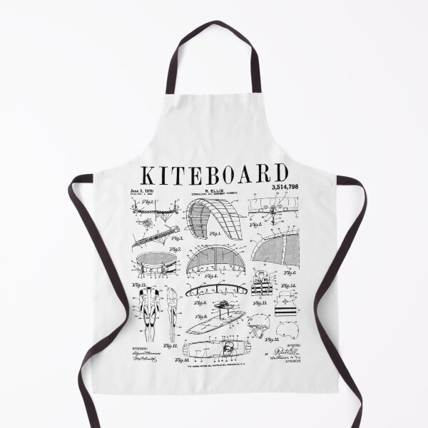 Item preview, Kiteboarding Kitesurfing Kiteboard Surfer Vintage Patent designed and sold by GrandeDuc.