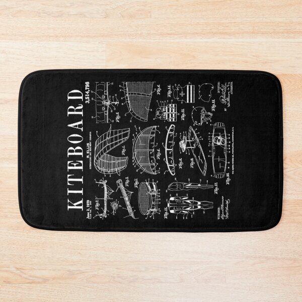 Item preview, Kiteboarding Kitesurfing Kiteboard Surfer Vintage Patent designed and sold by GrandeDuc.