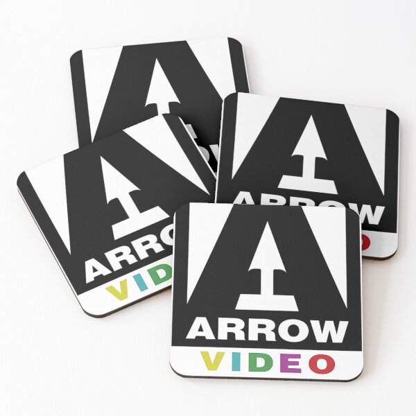 Item preview, Arrow-Video-Logo-(White) designed and sold by MelvinSRichards.