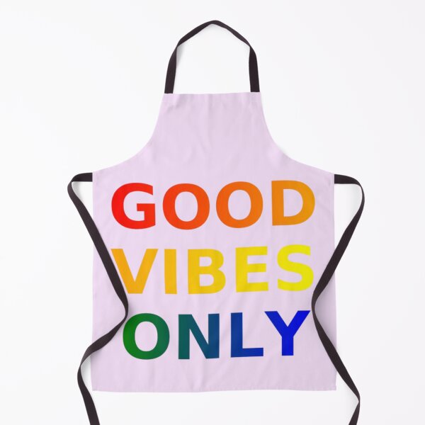 Item preview, Good Vibes Only Bold Gradient Typography Design designed and sold by Syrupulse.