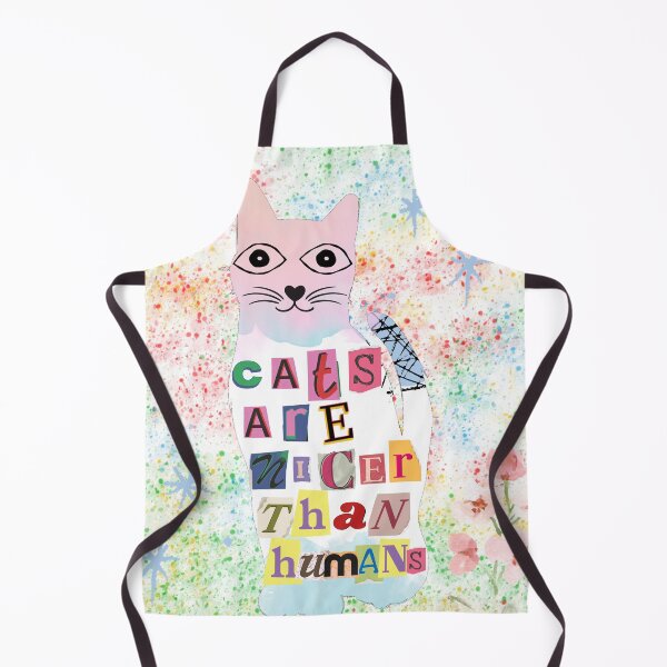Item preview, Cats are nicer than humans designed and sold by GasconyPassion.