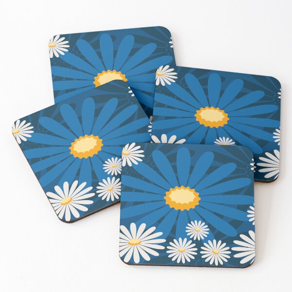 Item preview, The Blue And White Daisy designed and sold by ZandraCalif.