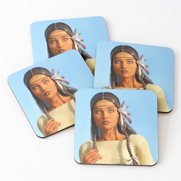 Item preview, Beautiful Native American Woman Indigenous Outfit designed and sold by Vac1.