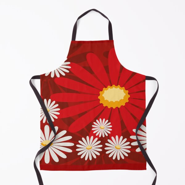 Item preview, The Red and White Daisy designed and sold by ZandraCalif.