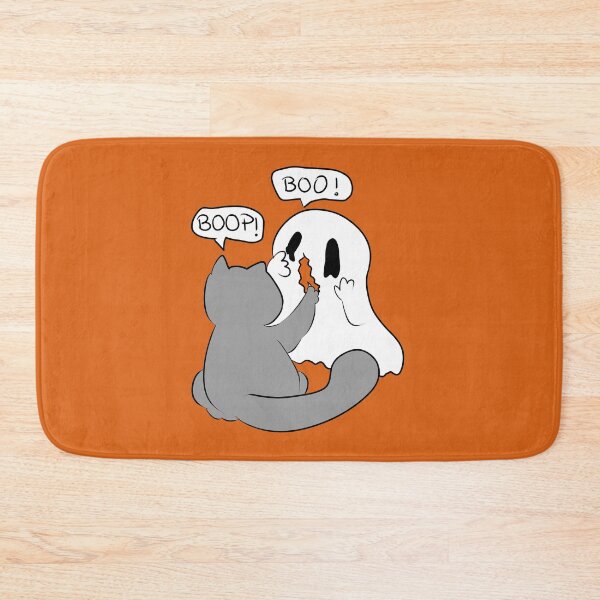 Item preview, BOO BOOP CAT AND GHOST HALLOWEEN designed and sold by HugSomeNettles.