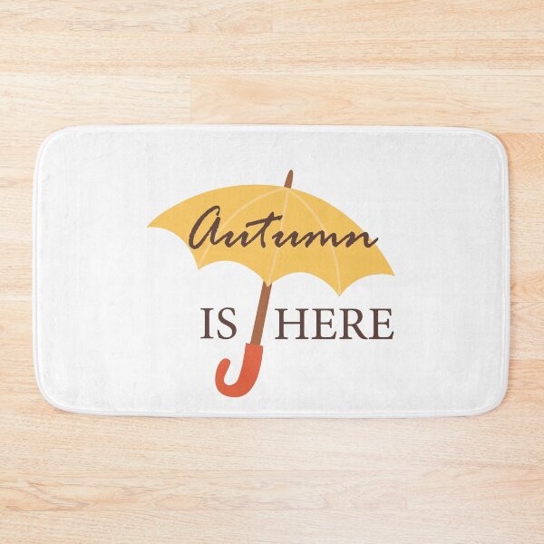 Item preview, Autumn Is Here Umbrella Illustration designed and sold by artistcamellia.