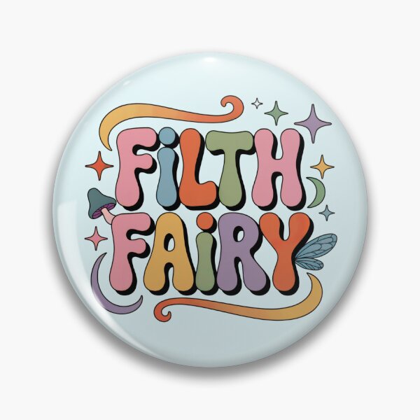 Item preview, Filth Fairy, Smut Reader Groovy Design, Smutville Booktok Gift, for Spicy Book Lovers, Funny Romance Reader  designed and sold by ThirdShelfStudio.