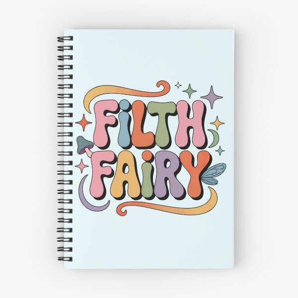 Item preview, Filth Fairy, Smut Reader Groovy Design, Smutville Booktok Gift, for Spicy Book Lovers, Funny Romance Reader  designed and sold by ThirdShelfStudio.