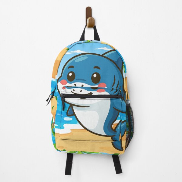 Item preview, Baby shark on the beach designed and sold by PRINTARTLAB.