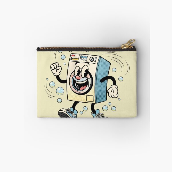 Item preview, Retro Washing Machine Cartoon – Cute Laundry Appliance Character designed and sold by Imaginationbeyond.