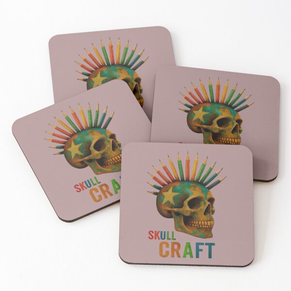 Item preview, Skull Craft Punk Art designed and sold by TopSprint.