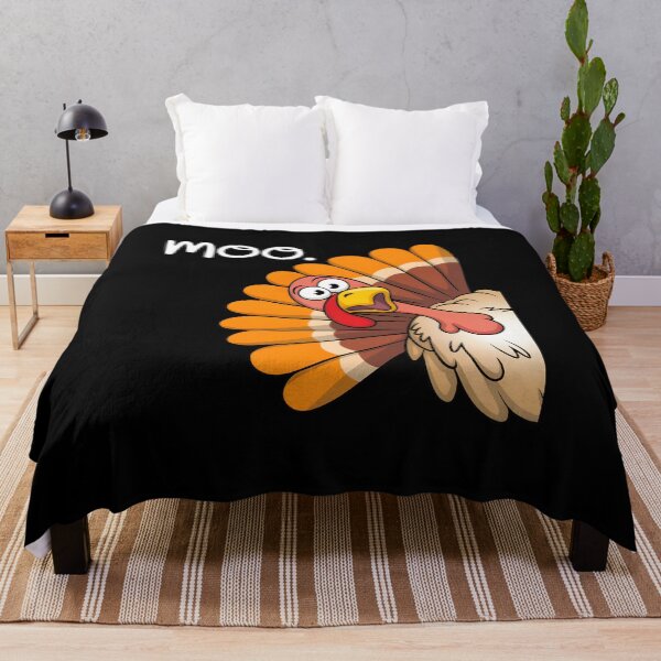 Item preview, Turkey Moo Funny Thanksgiving designed and sold by KarimSoCute.