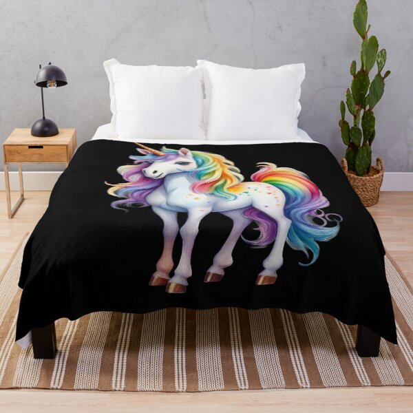 Item preview, Rainbow Unicorn Love designed and sold by RockitBaby.