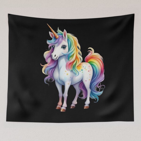 Item preview, Rainbow Unicorn Love designed and sold by RockitBaby.
