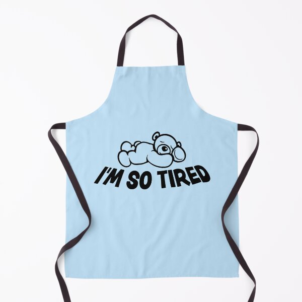 Item preview, I'm So Tired Sleeping Exhausted Sleepy Teddy Bear designed and sold by shirt-o-mat.