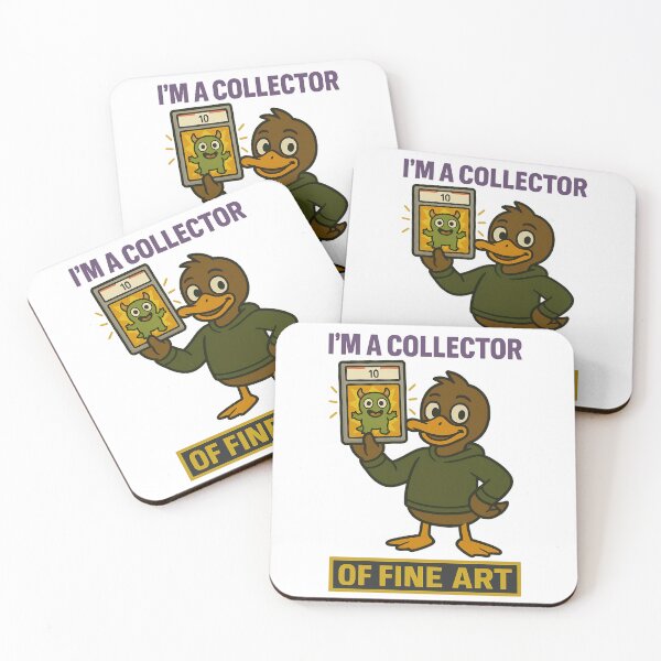 Item preview, I’m a Collector of Fine Art Funny Card Grading Duck Design designed and sold by TeeTimeTreasure.