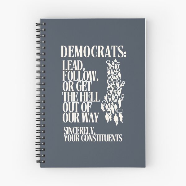 Item preview, Democrats: Lead or get out of the way! designed and sold by leftyshirts.