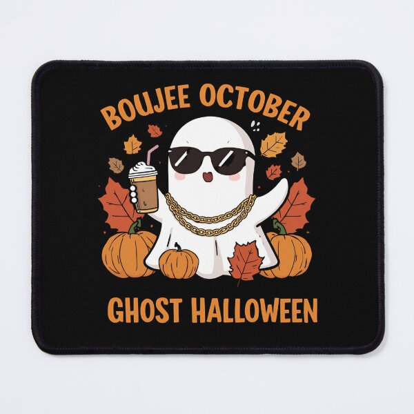 Item preview, Boujee October Vibes Ghost Halloween | Spooky Humor Fall Season Boo Jee designed and sold by Lunaria Arts.