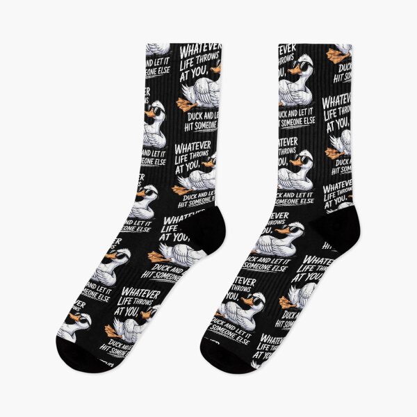Item preview, Whatever Life Throws At You, Duck And Let it Hit Someone Else designed and sold by KarimSoCute.