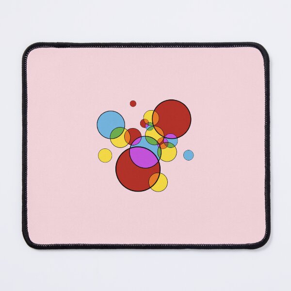 Item preview, overlapping primary coloured circles designed and sold by pinklillies47.