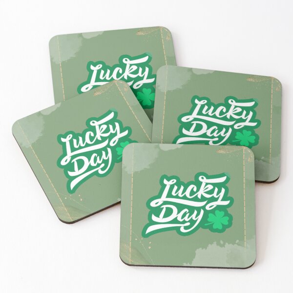 Item preview, GreenArt Lucky Day Artwork with Vibrant Green Background designed and sold by Jacsss2.