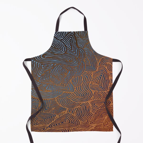 Item preview, Beautiful  vibrant  blue  orange  gradient artwork  designed and sold by NivyasArtistry.