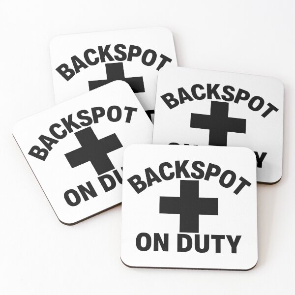 Item preview, Backspot On Duty designed and sold by FloraliteCo.