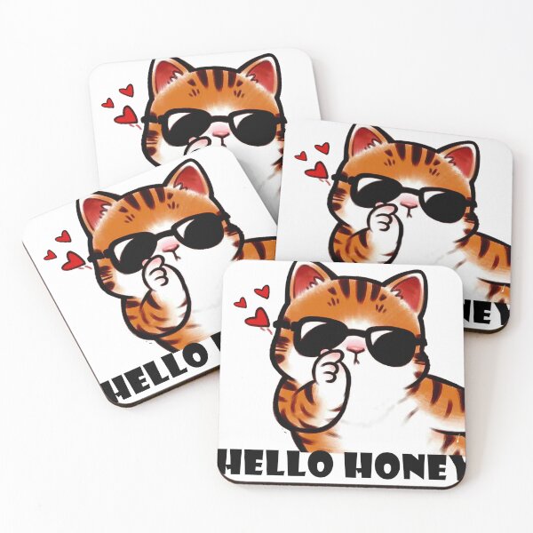Item preview, HELLO HONEY CAT designed and sold by KarazuStudio.