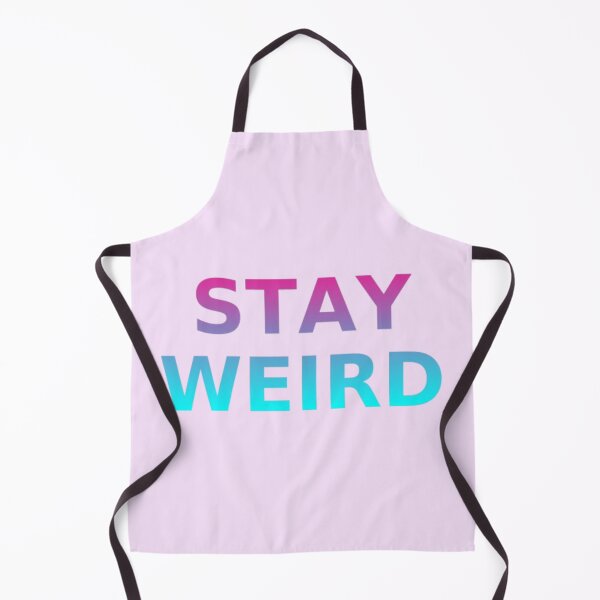 Item preview, Stay Weird Bold Duotone Typography Design designed and sold by Syrupulse.