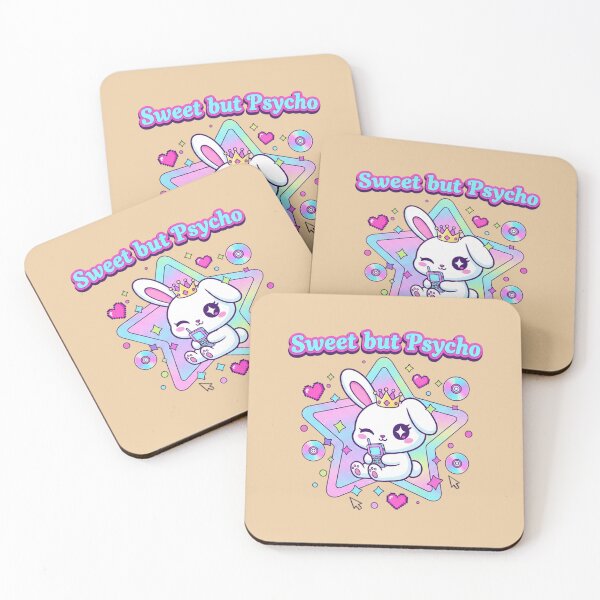 Item preview, Sweet but Psycho – Kawaii Bunny Y2K Aesthetic designed and sold by SaicoGN.