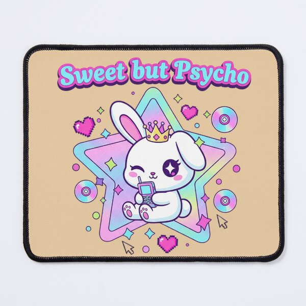 Item preview, Sweet but Psycho – Kawaii Bunny Y2K Aesthetic designed and sold by SaicoGN.