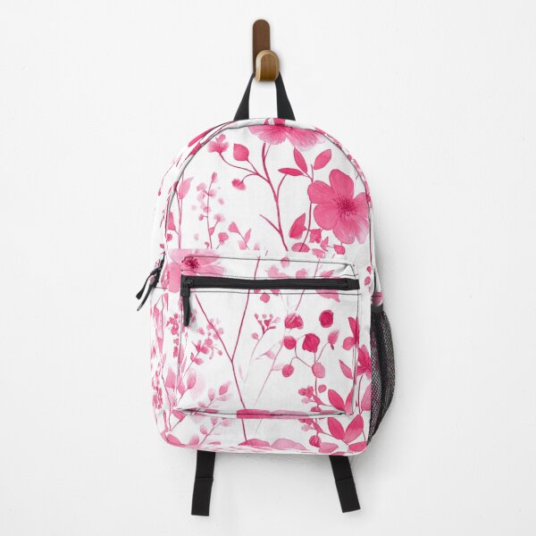 Item preview, Pink white flower pattern - cute cottagecore aesthetic designed and sold by cocomelon168.