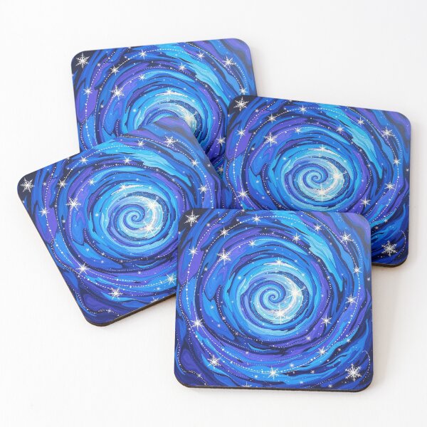 Item preview, Cosmic spiral blue designed and sold by In-Spirit24.