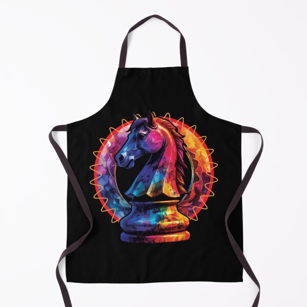 Item preview, Vibrant Knight | Psychedelic Chess Horse Design designed and sold by bubuknows.