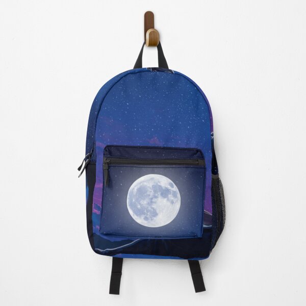 Item preview, Night Owl Remote Worker – Dreamy Digital Painting Wall Art Poster designed and sold by BoldPrints4.