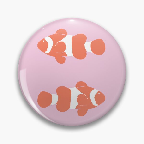 Item preview, Twin Clowns — Stylized Clownfish Comparison designed and sold by NicolaZhukov.