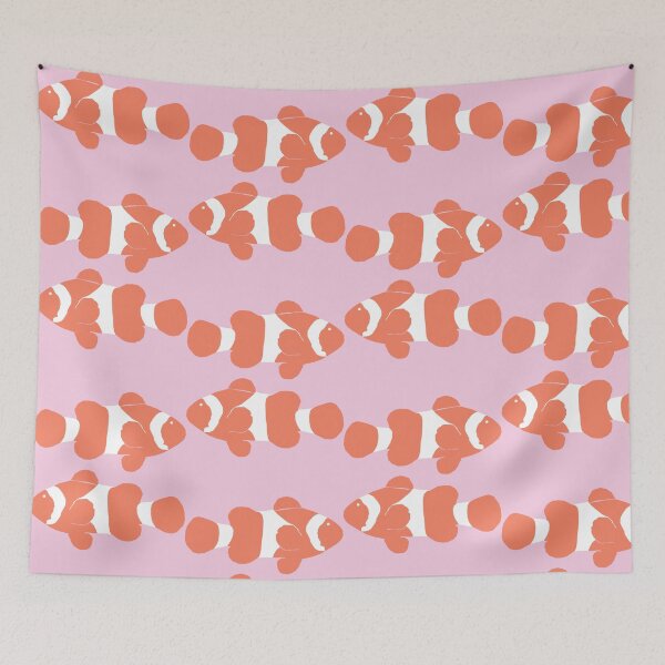 Item preview, Twin Clowns — Stylized Clownfish Comparison designed and sold by NicolaZhukov.