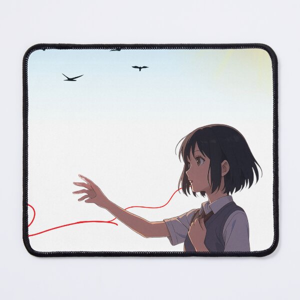 Item preview, Red Thread of Fate – Dreamlike Anime Pair Art designed and sold by MREUH.