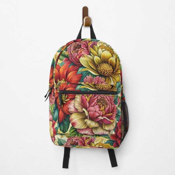 Item preview, Colorful flowers and leaves designed and sold by cocomelon168.