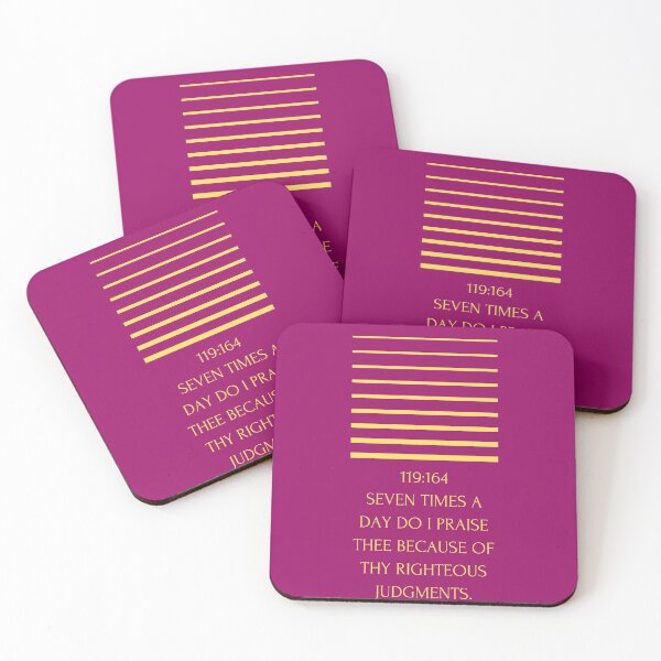Item preview, Psalms 119:164  designed and sold by Undonemadenew.