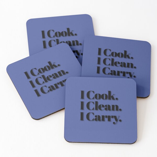 Item preview, I Cook. I Clean. I Carry. T-Shirt designed and sold by Confident Mama Energy .