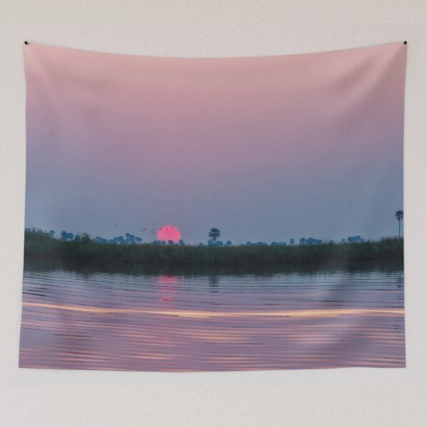 Item preview, Botwana's Sunset Over The River designed and sold by Kay Brewer.