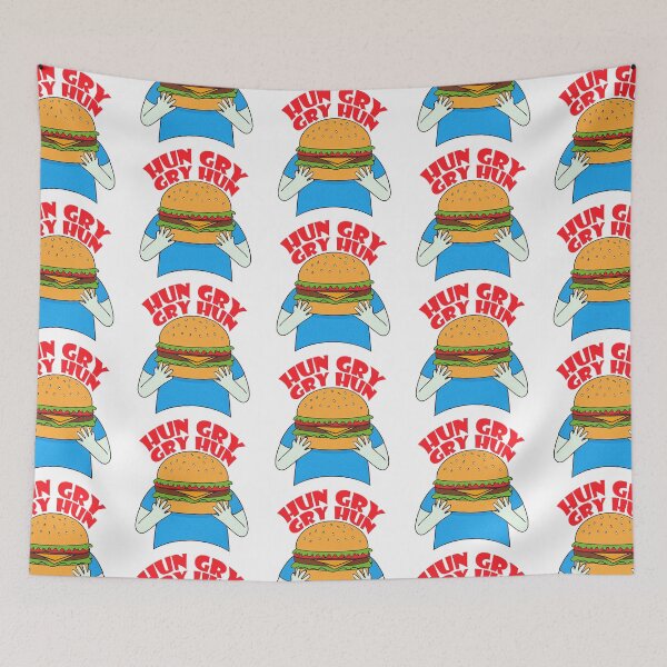 Item preview, Hungry Burger Pop Art Funny Design designed and sold by ironpalette.