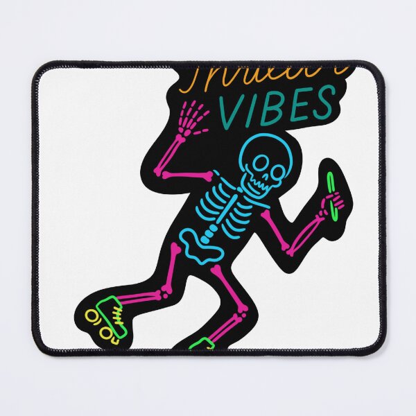 Item preview, 80s Neon Glowstick Skeleton Thriller Vibes designed and sold by MoeJoedesign .