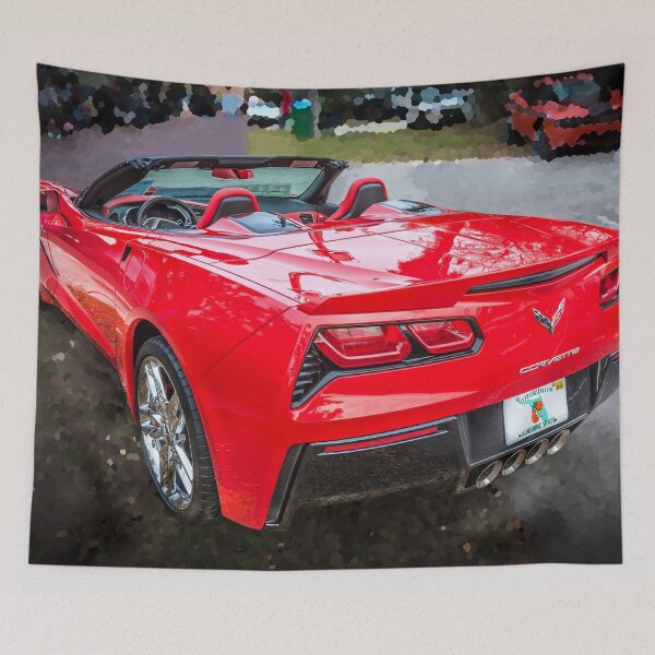 Item preview, 2014 Red Vette C7 X102 designed and sold by RichFrancoCars.