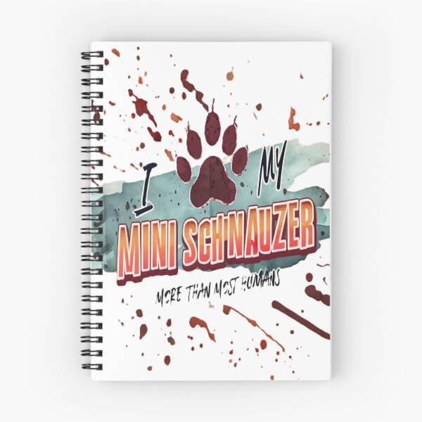 Item preview, Me encanta mi Schnauzer Mini... designed and sold by adey68.