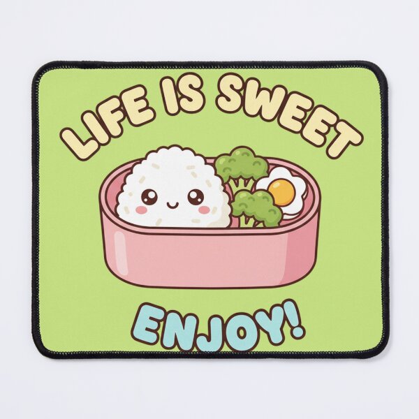 Item preview, Life is Sweet – Cute Kawaii Bento Design designed and sold by SaicoGN.