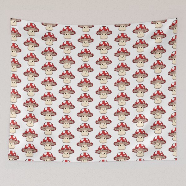 Item preview, Cute cartoon mushroom designed and sold by PiknStick.