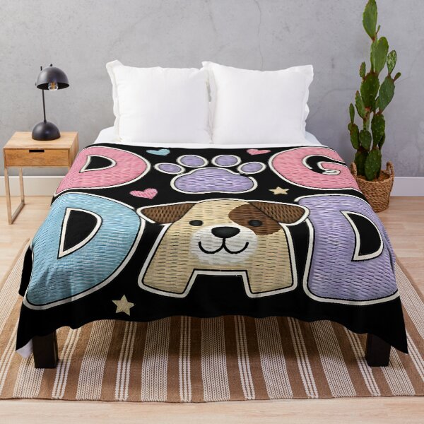 Item preview, Dog Dad Cute Embroidered Puppy Paw Print designed and sold by ArtDesignTp.